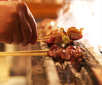 焼く